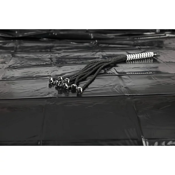 Fetish - lakk lepedő - 200 × 230 cm (fekete)
