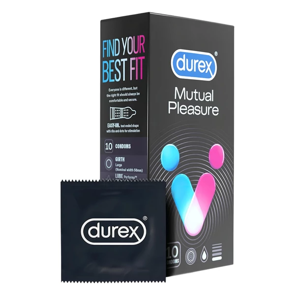 Durex Mutual Pleasure - késleltető óvszer (10db)