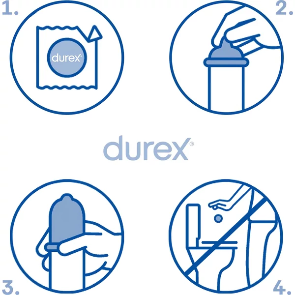 Durex Feel Thin - élethű érzés óvszer (3 db)