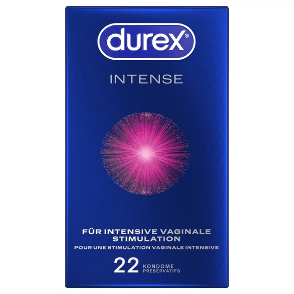 Durex Intense - Orgasmic óvszer (22 db)