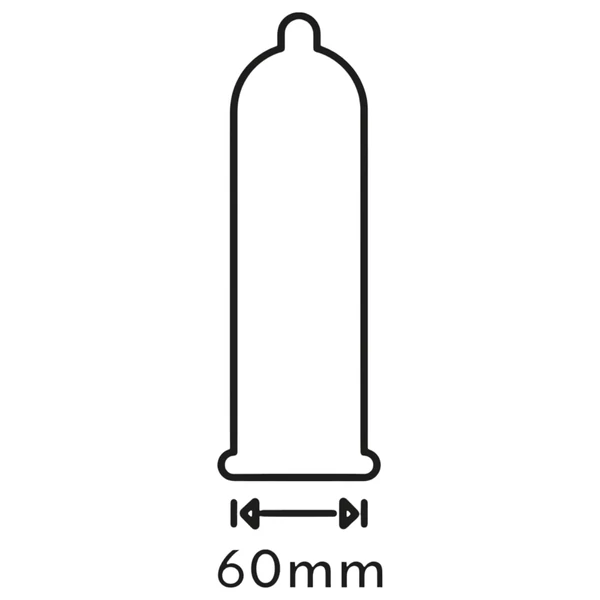 Secura Padlizsán - extra nagy óvszer - 60 mm (100 db)