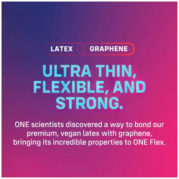 ONE Flex - grafén anyagú óvszer (12 db)