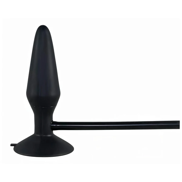 You2Toys True Black - pumpálható análtágító (fekete)