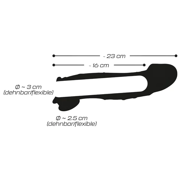 Crystal Skin - pénisz hosszabbító péniszköpeny