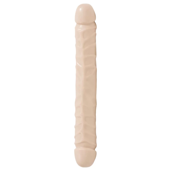 Doc Johnson dupla dildó (natúr, 30,5 cm)