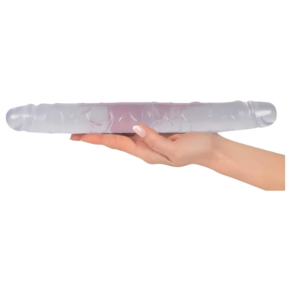 Kristály dupla dildó (34 cm)