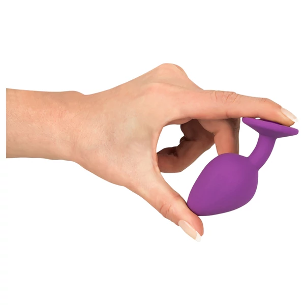 You2Toys - Colorful JOY - szilikon anál plug - közepes (lila)