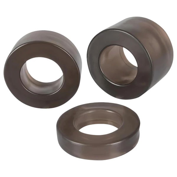 You2Toys - Ball - pénisz- heregyűrű és nyújtó szett - (szürke)