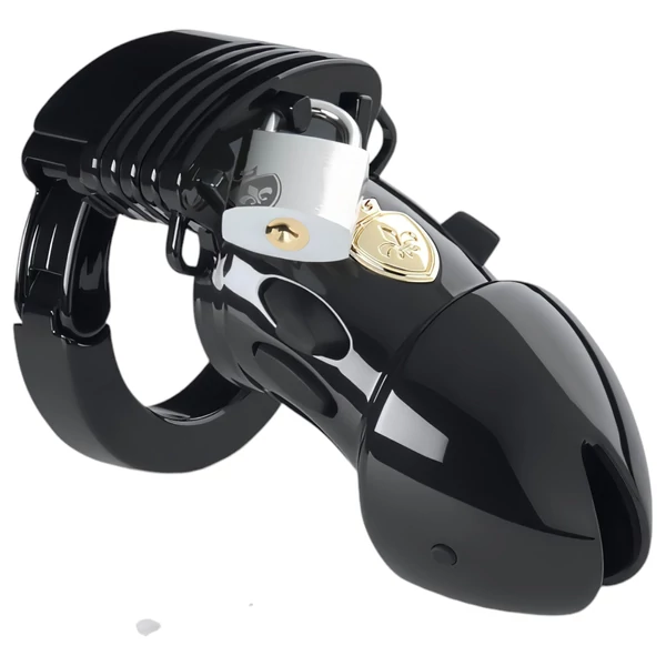mystim Black Edition PUBIC ENEMY No 1 - elektro pénisz ketrec