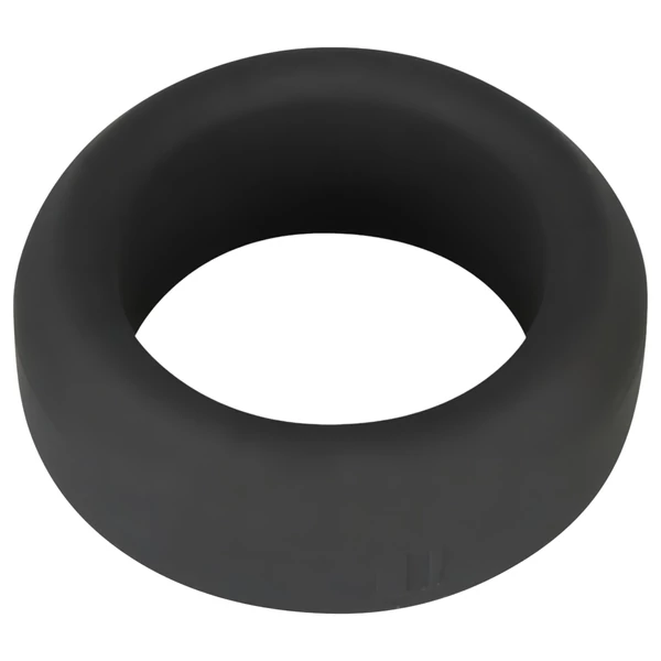 Black Velvets - vastagfalú péniszgyűrű (2,6 cm, fekete)