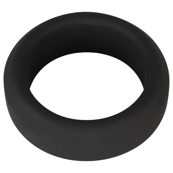 Black Velvets - vastagfalú péniszgyűrű (3,2 cm, fekete)