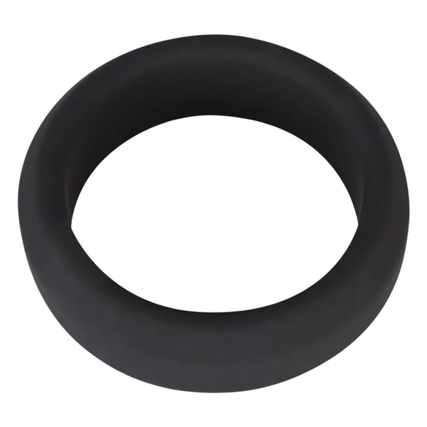 Black Velvets - vastagfalú péniszgyűrű (3,8 cm, fekete)
