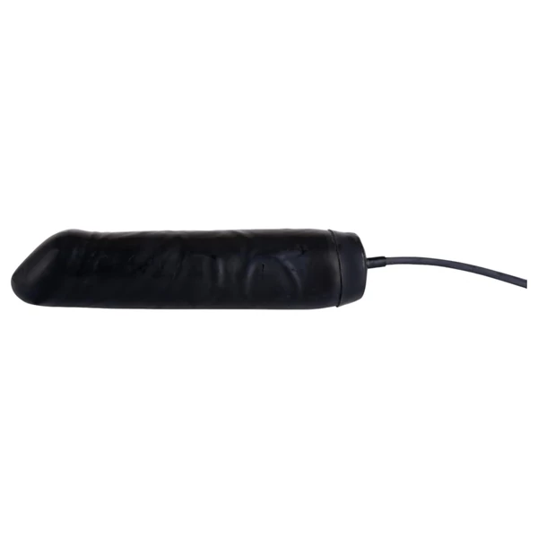 You2Toys - latex, pumpálható análtágító - nagy (fekete)