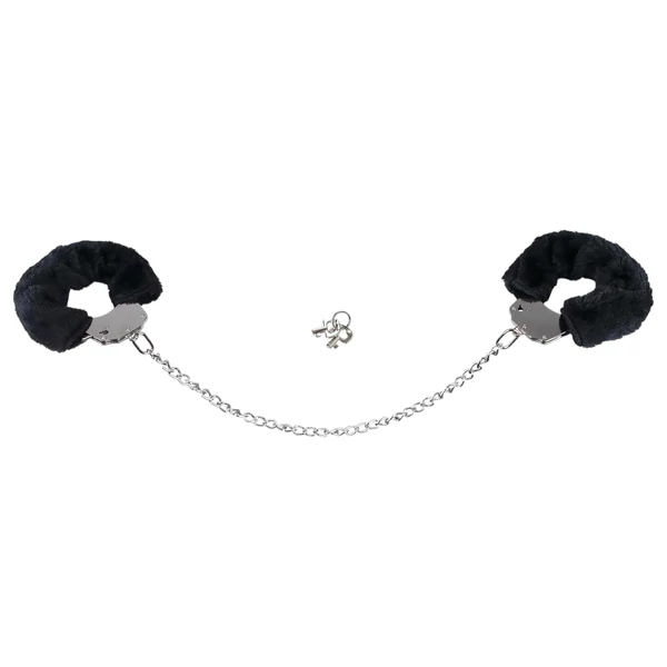 You2Toys - Plüss bilincs hosszú lánccal (fekete)