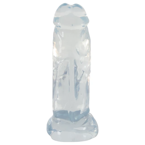 Crystal Clear Big Dong - zselés óriás dildó (21,5 cm)
