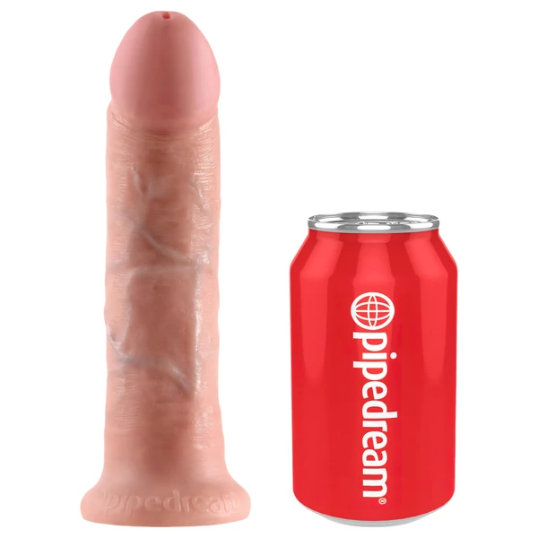 King Cock Strap-on 8 - felcsatolható dildó (natúr)
