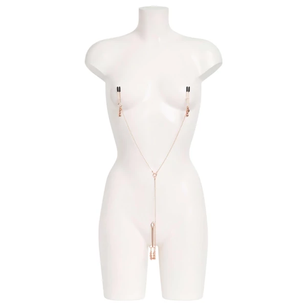 A szabadság ötven árnyalata - All Sensation mell- és szeméremcsipesz