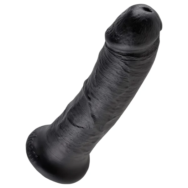 King Cock 8 dildó (20 cm, fekete)