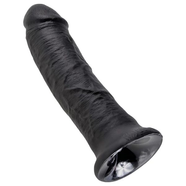 King Cock 8 dildó (20 cm, fekete)