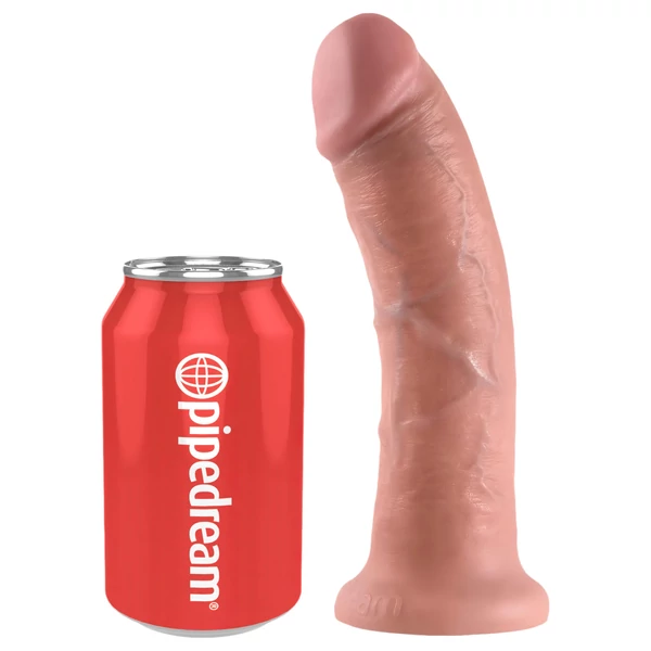 King Cock 8 dildó (20 cm, natúr)
