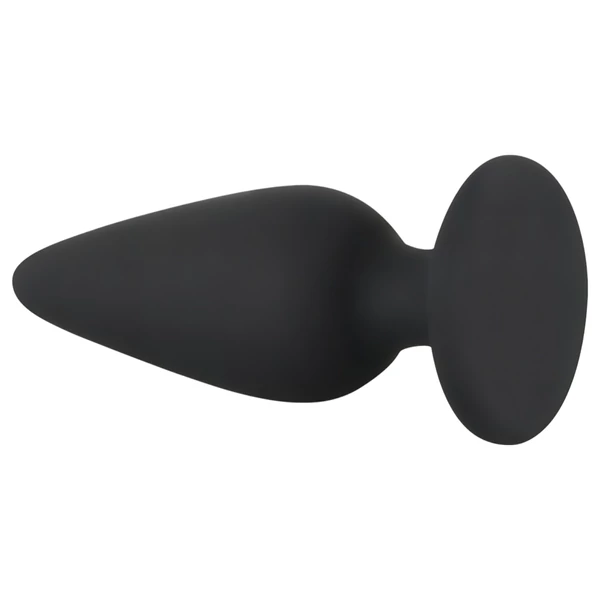 Black Velvets Heavy - 40g-os anál plug (fekete)