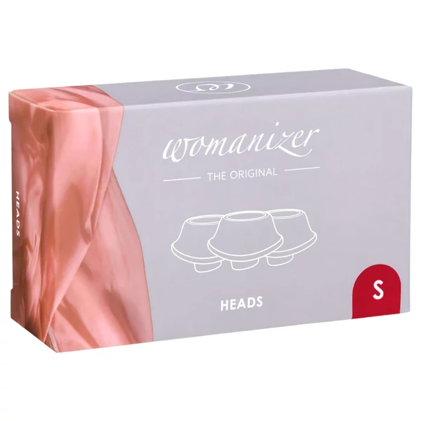 Womanizer Premium S - pótszívóharang szett - piros (3 db)