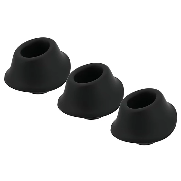 Womanizer Premium M - pótszívóharang szett (fekete, 3 db)