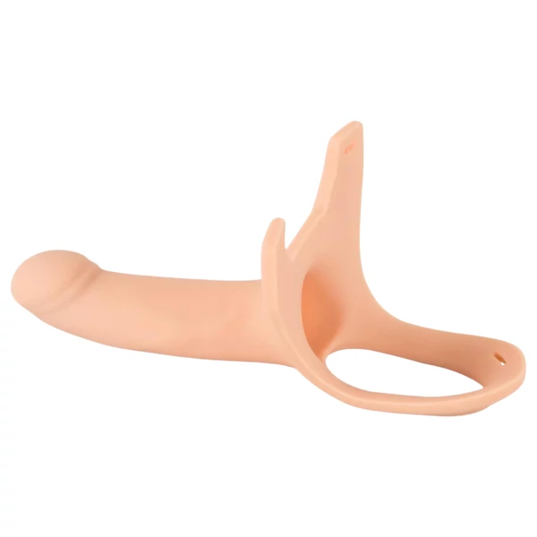 You2Toys - Strap-on M - felcsatolható, üreges dildó (natúr)