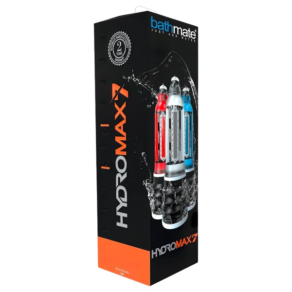 Bathmate Hydromax7 - hidraulikus péniszpumpa (átlátszó)
