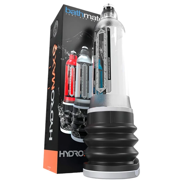 Bathmate Hydromax9 - hidraulikus péniszpumpa (átlátszó)