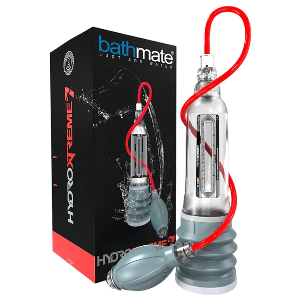 Bathmate Xtreme Hydromax 7 - hidropumpa szett (átlátszó)