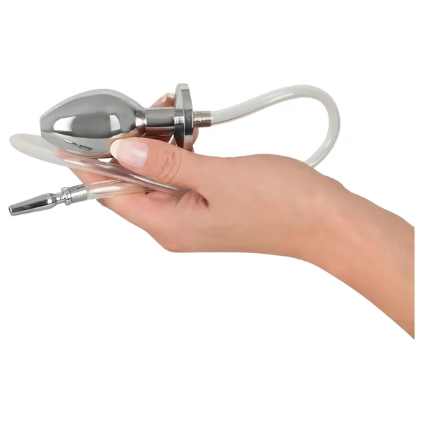 You2Toys - Piss to Ass Plug - üreges anál plug húgycső tágítóval