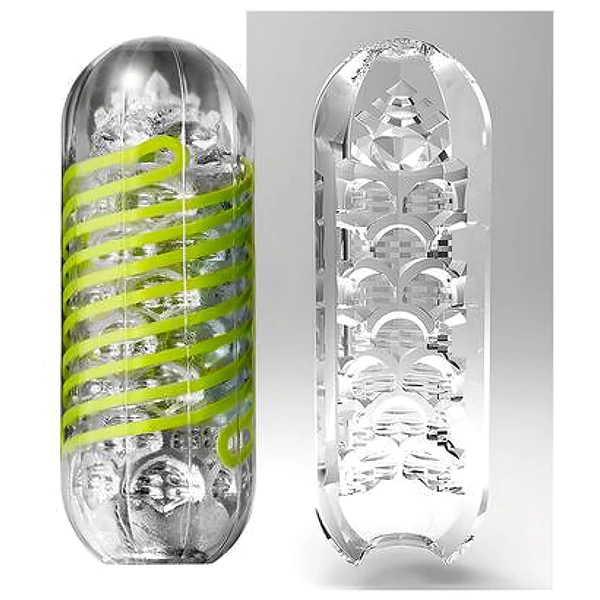 TENGA Spinner Schell - maszturbátor (átlátszó)