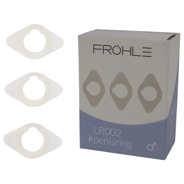 Fröhle LR002 (2,1 cm) - orvosi péniszgyűrű szett (3 db)
