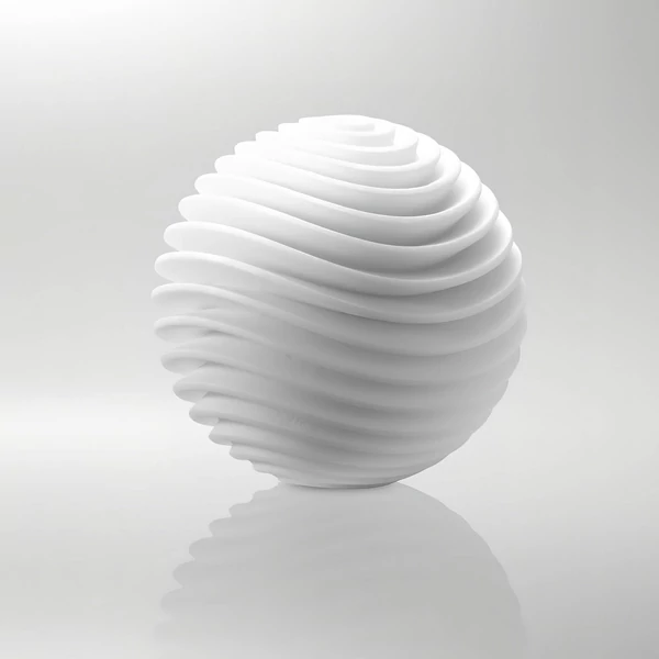 TENGA GEO - hullámos maszturbátor (Aqua)