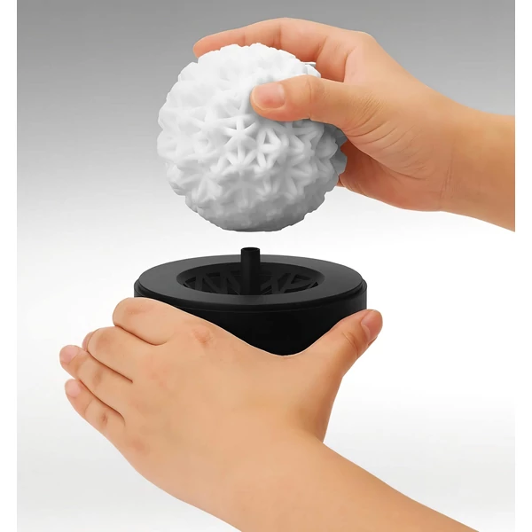 TENGA GEO - hullámos maszturbátor (Glacier)