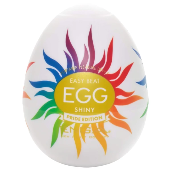 TENGA Egg Shiny Pride - tojás maszturbátor (1db)