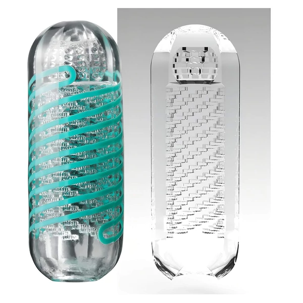 TENGA Spinner Pixel - maszturbátor (átlátszó)