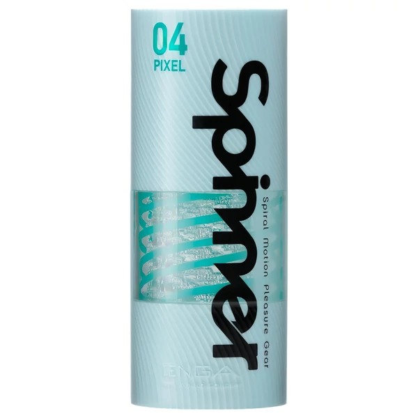 TENGA Spinner Pixel - maszturbátor (átlátszó)