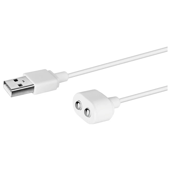 Womanizer - mágneses USB töltőkábel (fehér)