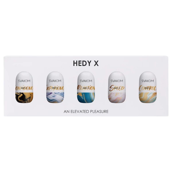 Svakom Hedy X Mixed - maszturbációs tojás szett (5 db)