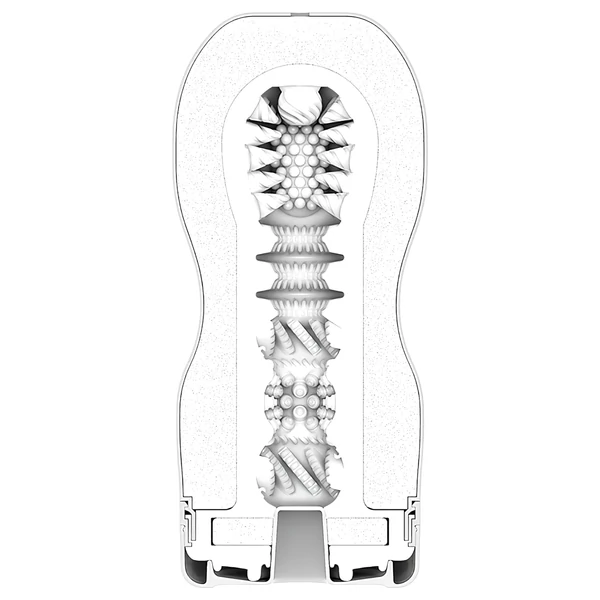 TENGA Premium Gentle - eldobható maszturbátor (fehér)