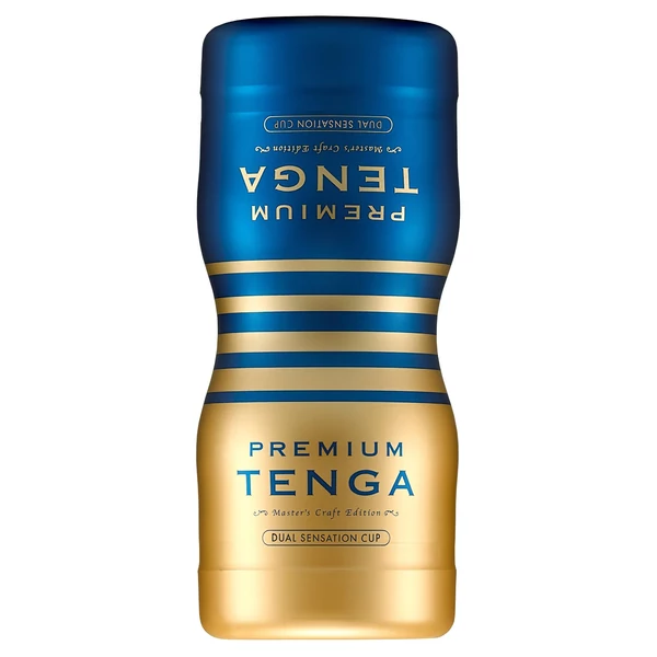 TENGA Premium Dual Sensation - eldobható maszturbátor