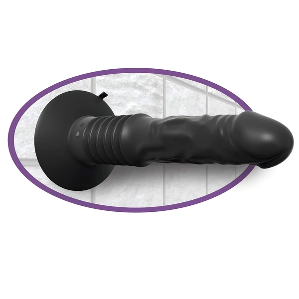Pipedream - Analfantasy Ass Fucker - akkus anál vibrátor (fekete)