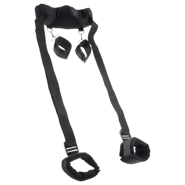Pipedream - Fetish Position Master - BDSM kötözőszett (fekete)