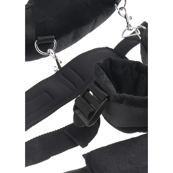 Fetish Position Master - BDSM kötözőszett (fekete)