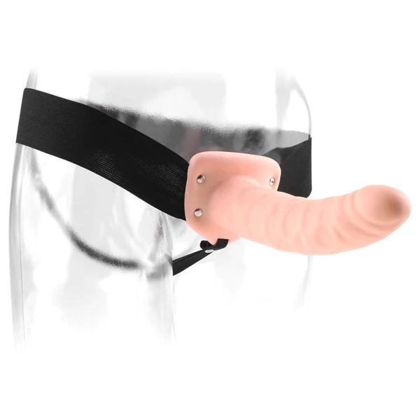 Fetish Fantasy - felcsatolható üreges dildó (natúr)