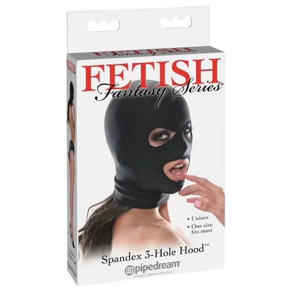 Fetish Fantasy - szopómaszk (fekete)