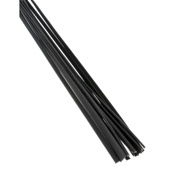Fetish Fantasy Deluxe Cat-O-Nine - korbács (65 cm) - fekete