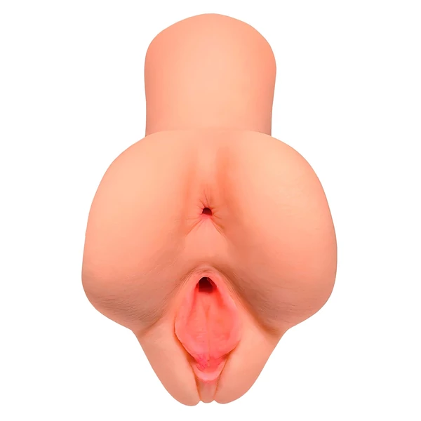 PDX Pick Your Pleasure - 2in1 élethű maszturbátor (natúr)